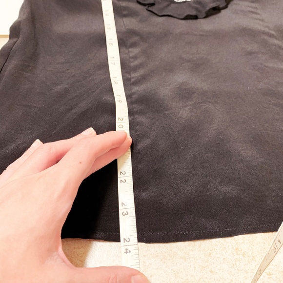 Nanette Lepore Black Silk Mess with Beads Top - Picture 13 of 14